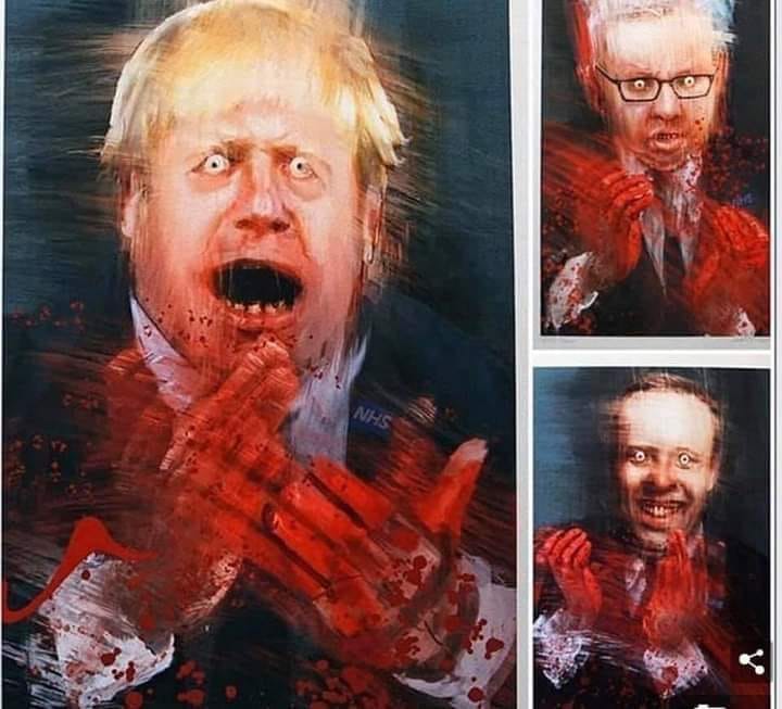 blood on their hands - bojo, gove and hanjob